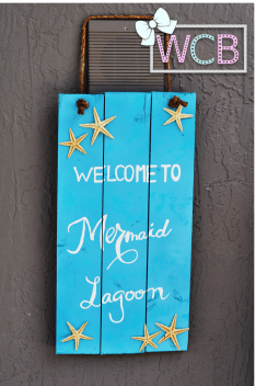 Mermaid Lagoon Sign WCB